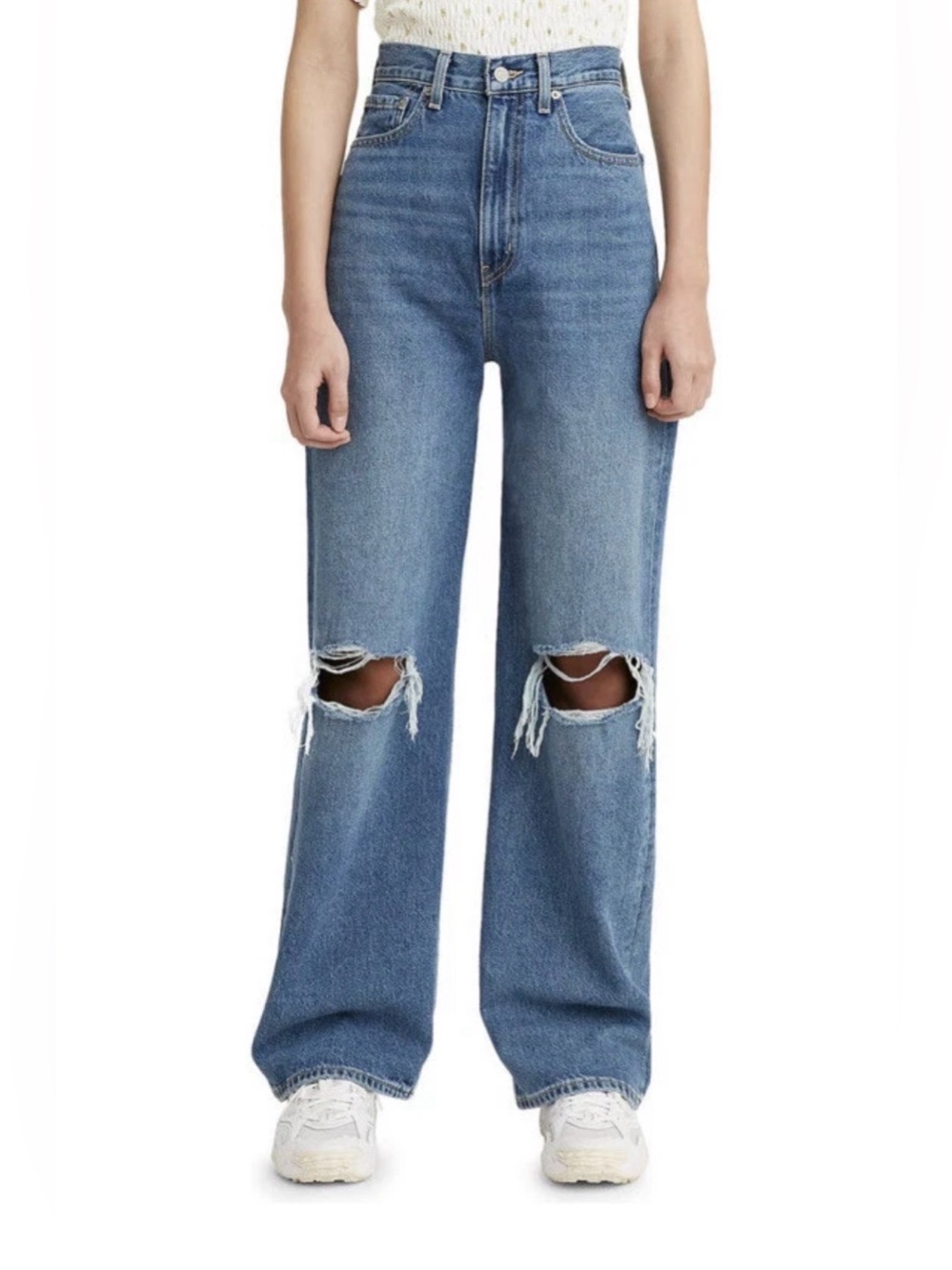 Levi's Womens High Loose Jeans